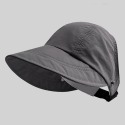 速乾薄款馬尾空頂帽 XM002 空頂帽 遮陽帽 防曬帽 棒球帽 登山帽-規格圖10
