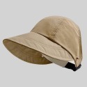 速乾薄款馬尾空頂帽 XM002 空頂帽 遮陽帽 防曬帽 棒球帽 登山帽-規格圖10