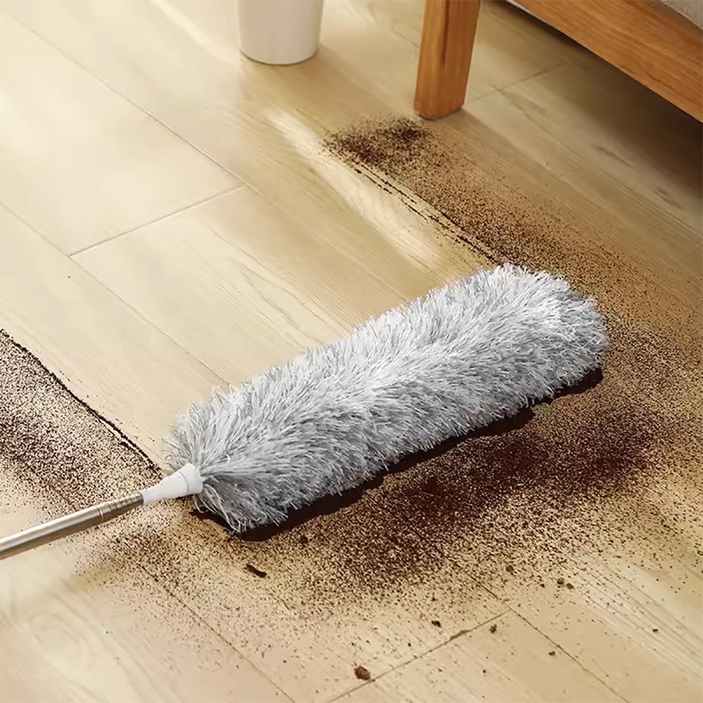 可彎曲伸縮加長除塵撢 SIN7068 除塵撢 清潔工具 雞毛撢子 除塵刷 撢子 雞毛撢子 灰塵撢 雞毛撢 灰塵刷-細節圖4