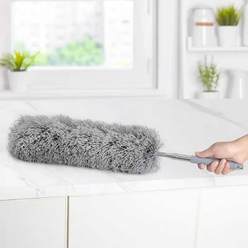 可彎曲伸縮加長除塵撢 SIN7068 除塵撢 清潔工具 雞毛撢子 除塵刷 撢子 雞毛撢子 灰塵撢 雞毛撢 灰塵刷-細節圖5