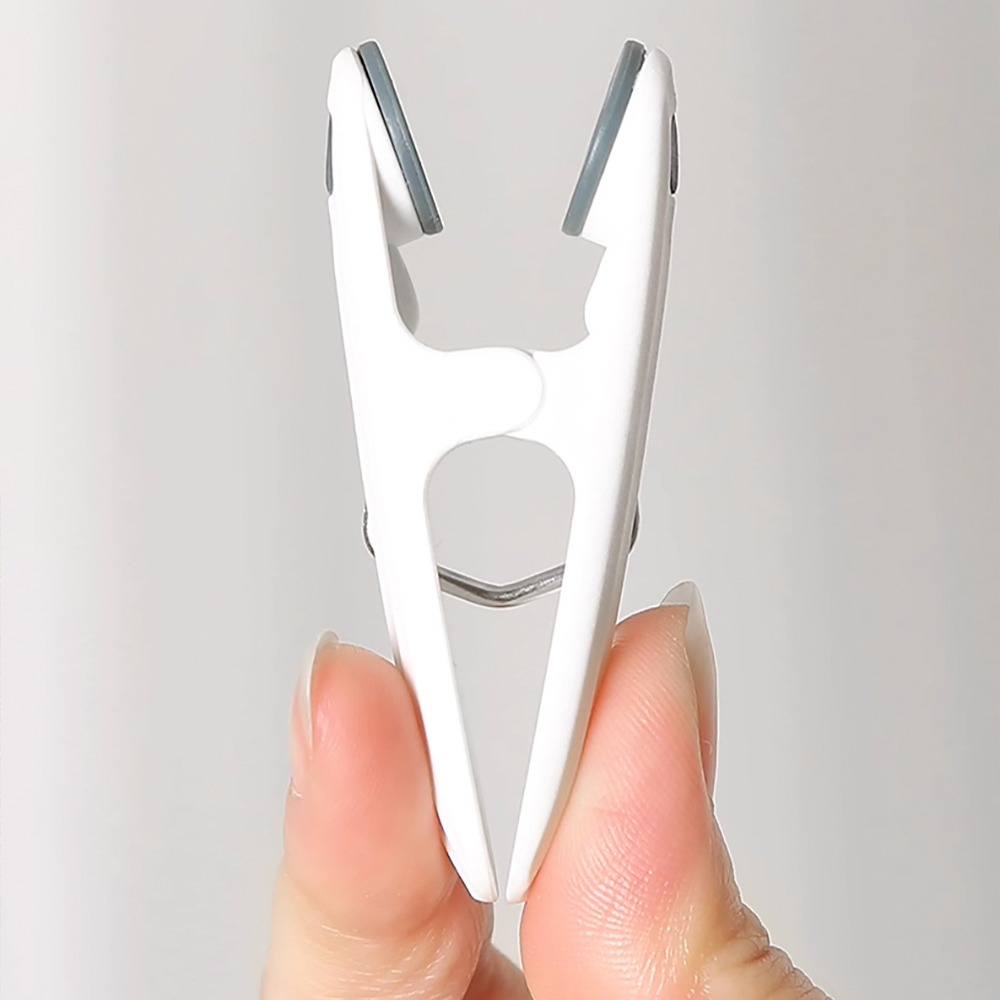 防滑夾口無痕曬衣夾12入/組【顏色隨機】SIN7661 曬衣夾 晾衣夾 衣夾 防滑衣夾 無痕衣夾 防風衣夾 洗衣用品-細節圖5