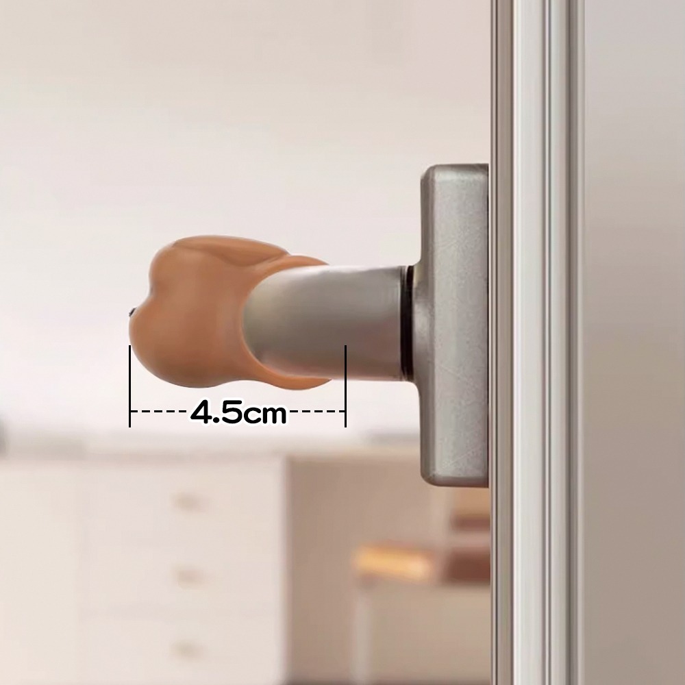 硅膠門把防撞套 3350 門把防撞套 牆面防撞 手把防撞-細節圖3