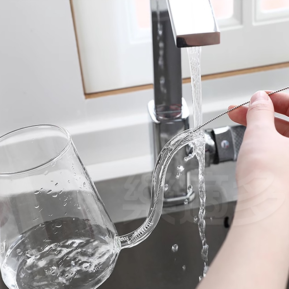 不鏽鋼壺嘴清潔刷4件組 SIN6631 杯刷 縫隙刷 保溫杯刷 吸管刷 壺嘴刷 奶瓶刷 杯具清潔刷-細節圖10