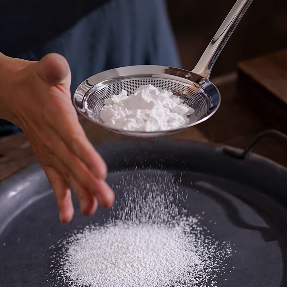 加寬304不鏽鋼火鍋濾勺 SIN6645 濾油 撈浮沫 浮沫勺 濾勺 浮沫撈勺-細節圖7