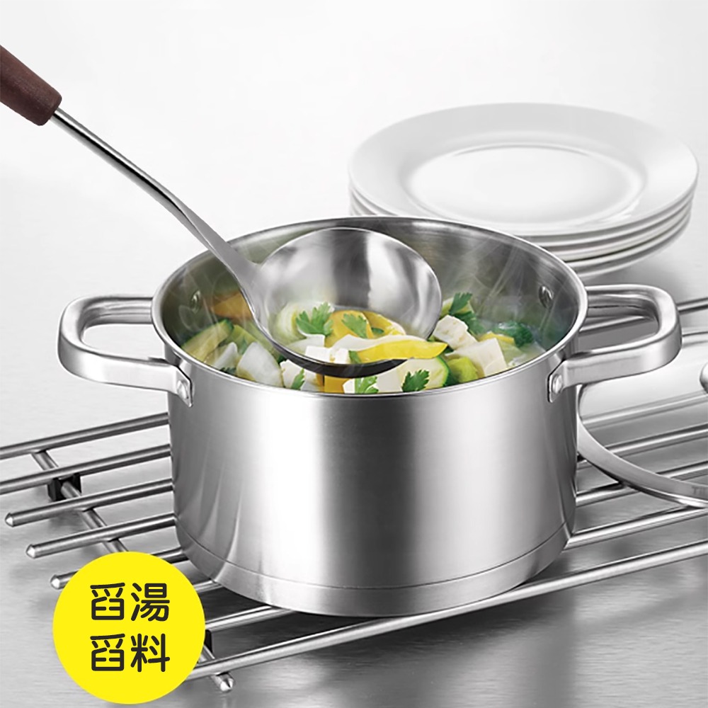 防燙木柄304不鏽鋼湯勺 SIN6015 湯勺-細節圖11