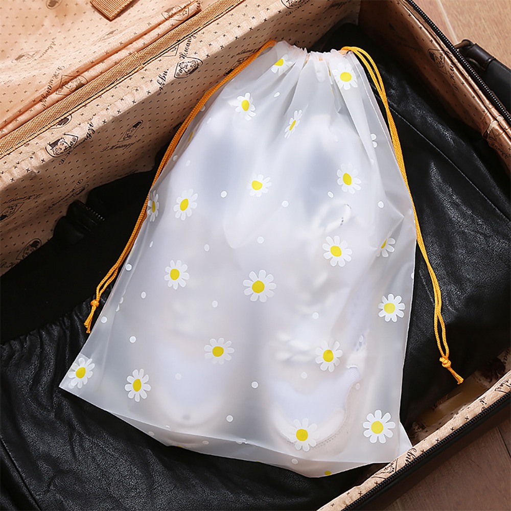 12入小雛菊束口袋 SIN8840 束口收納袋 束口袋 收納袋 衣物收納袋 旅行收納-細節圖9