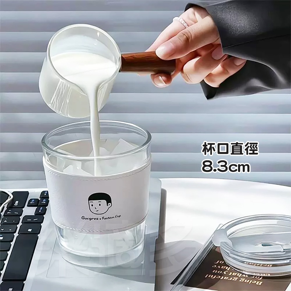 【水杯】阿妙阿瓜耐熱玻璃杯 19129 玻璃杯 水杯-細節圖10