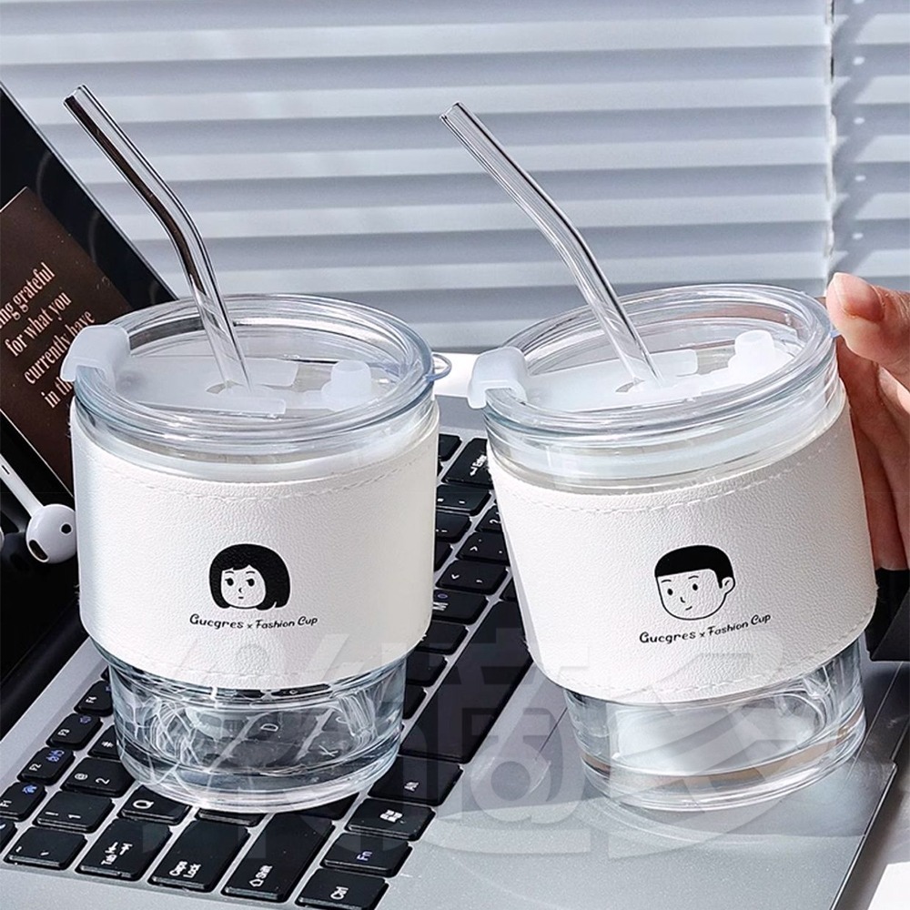 【水杯】阿妙阿瓜耐熱玻璃杯 19129 玻璃杯 水杯-細節圖11