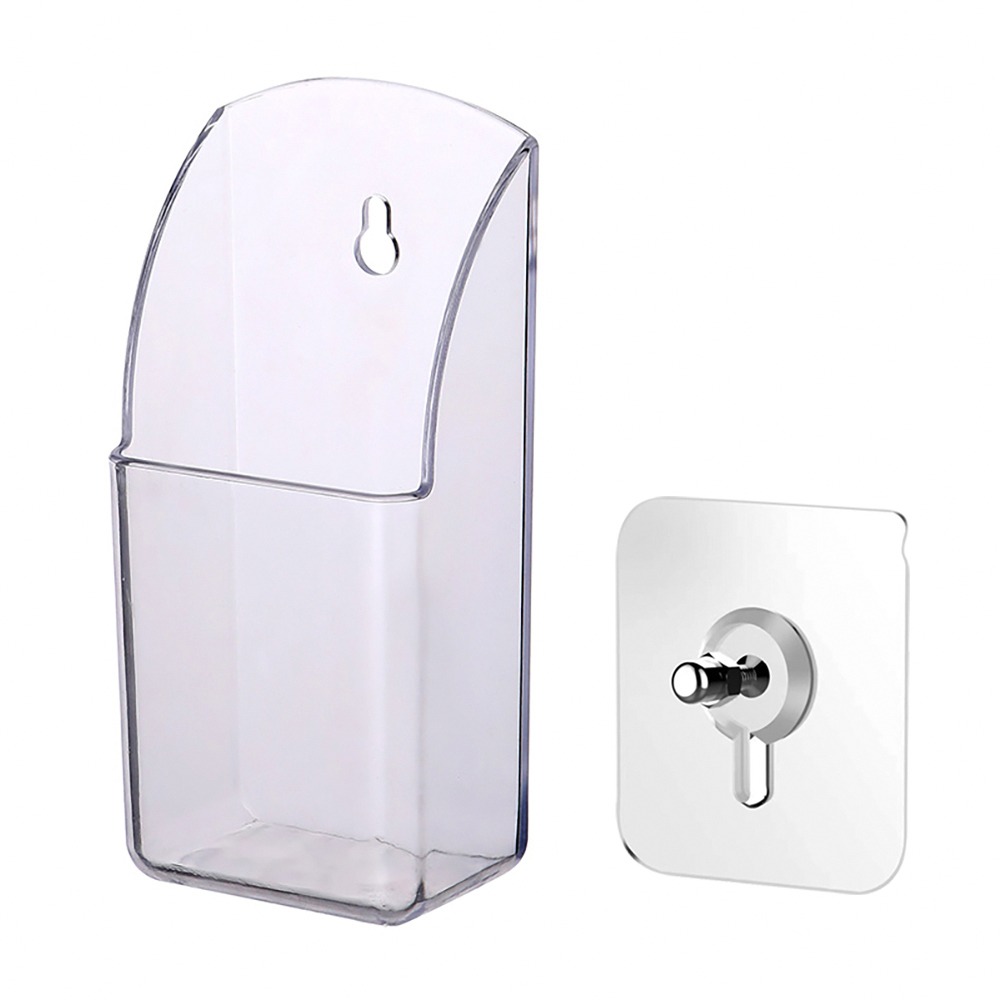 透明系遙控器收納盒 3595 遙控器收納盒 遙控器收納 無痕收納盒 居家收納 收納盒-細節圖2