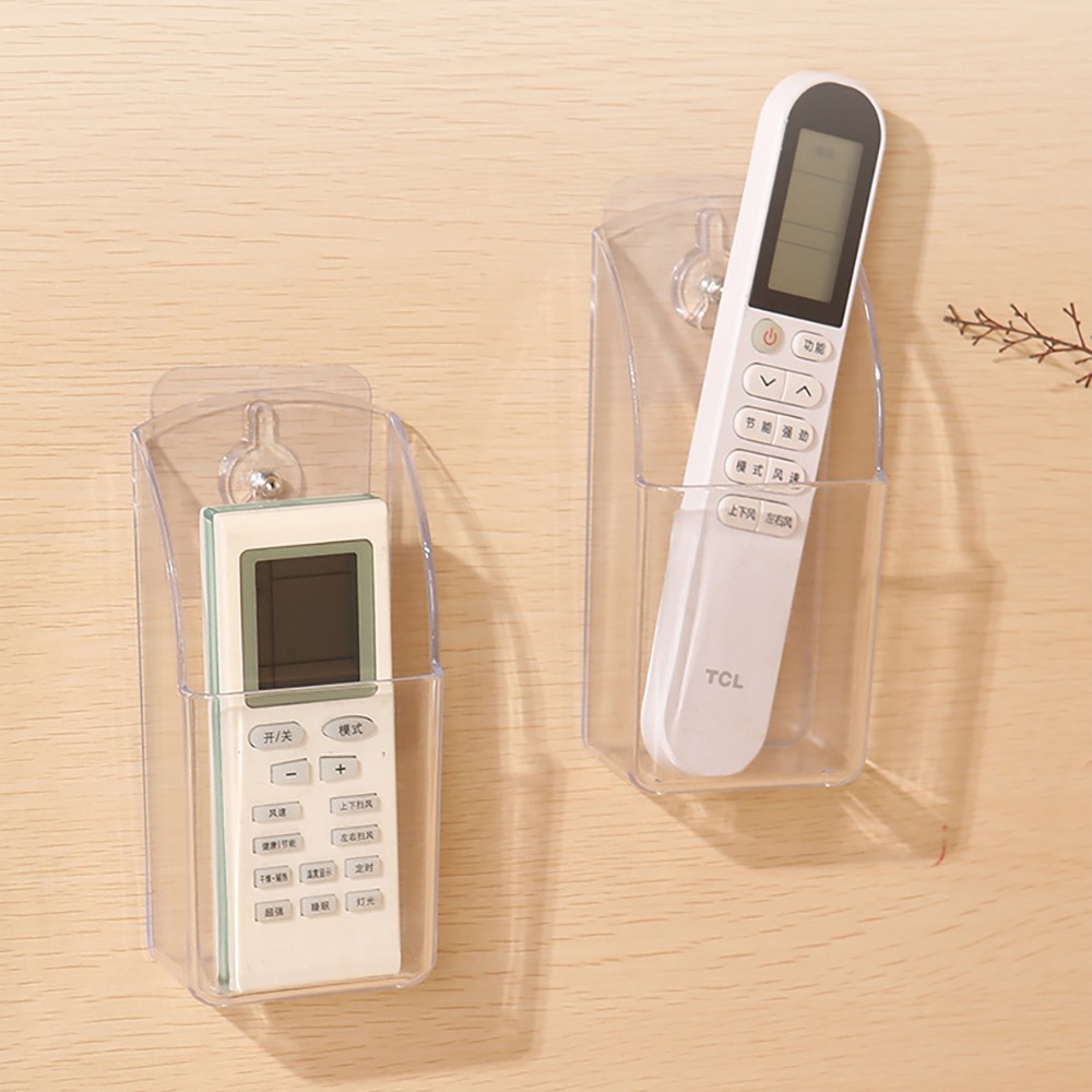 透明系遙控器收納盒 3595 遙控器收納盒 遙控器收納 無痕收納盒 居家收納 收納盒-細節圖4