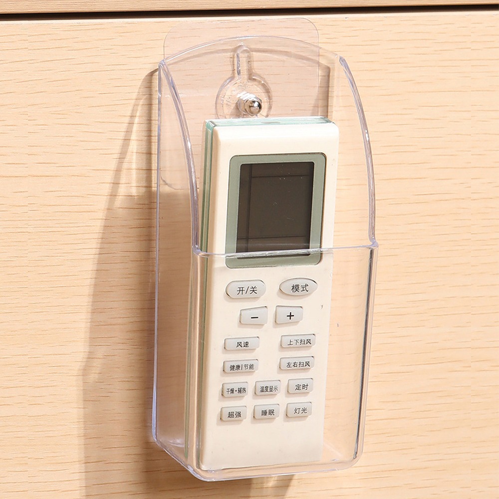 透明系遙控器收納盒 3595 遙控器收納盒 遙控器收納 無痕收納盒 居家收納 收納盒-細節圖6