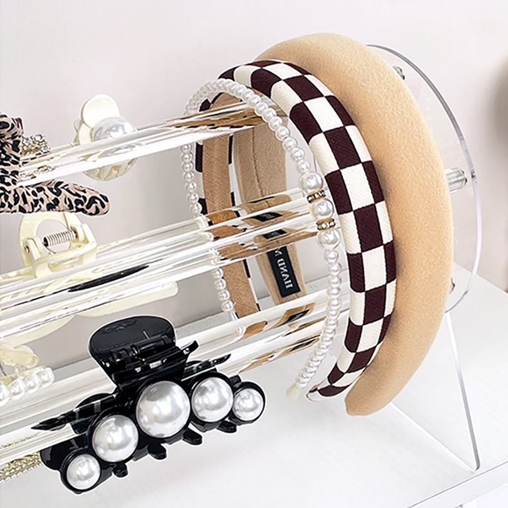 可旋轉鯊魚夾收納架 4930 飾品收納架 髮抓夾收納架 收納架 抓夾收納 鯊魚夾收納-細節圖8