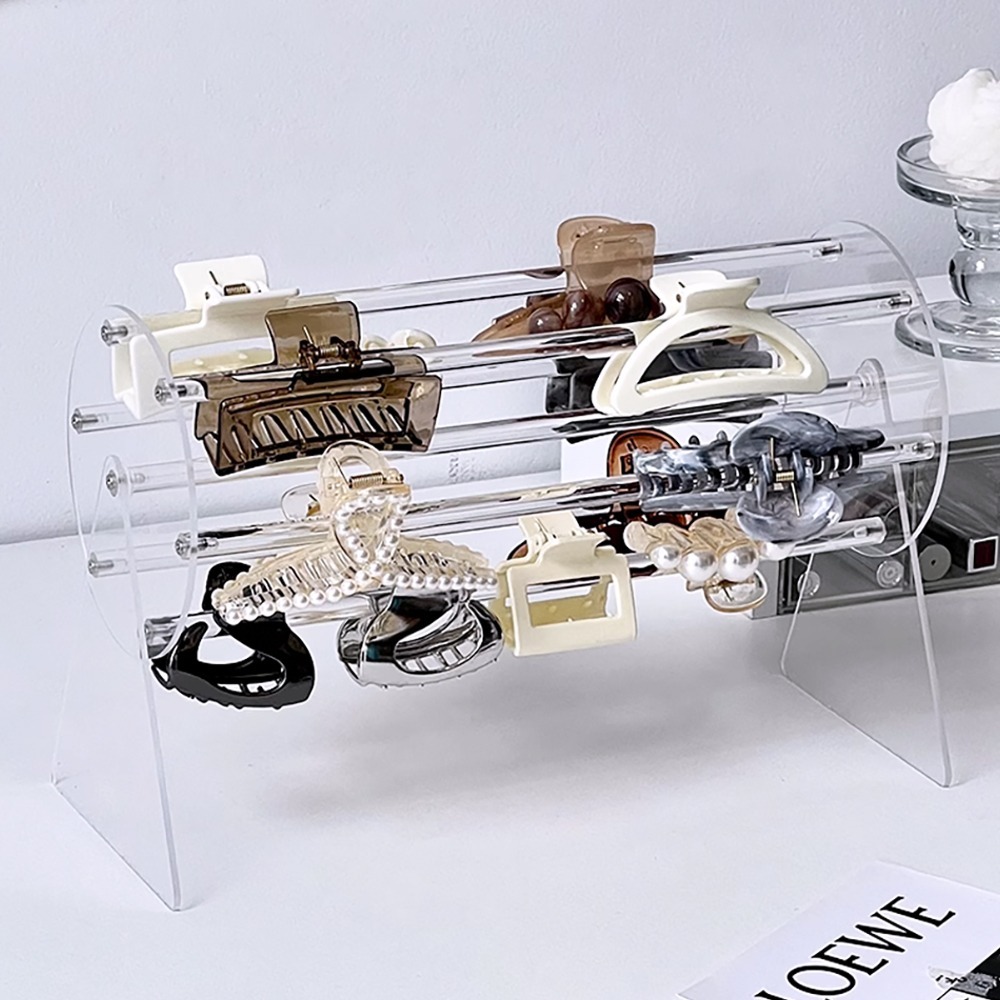可旋轉鯊魚夾收納架 4930 飾品收納架 髮抓夾收納架 收納架 抓夾收納 鯊魚夾收納-細節圖9