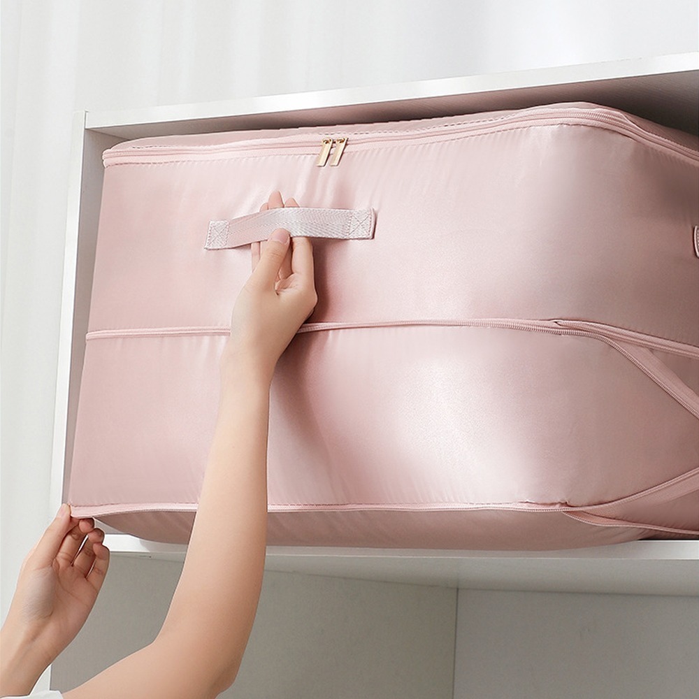 大容量三層壓縮收納袋【顏色隨機】SIN8841 棉被收納 衣物收納 壓縮收納袋-細節圖10