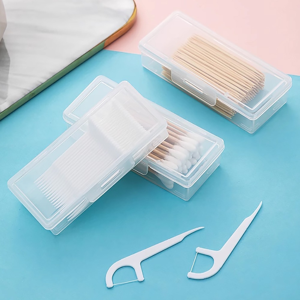 攜帶式多用牙線盒 3644 牙線盒 棉花棒收納盒 收納盒 居家收納 旅行收納盒 收納-細節圖6