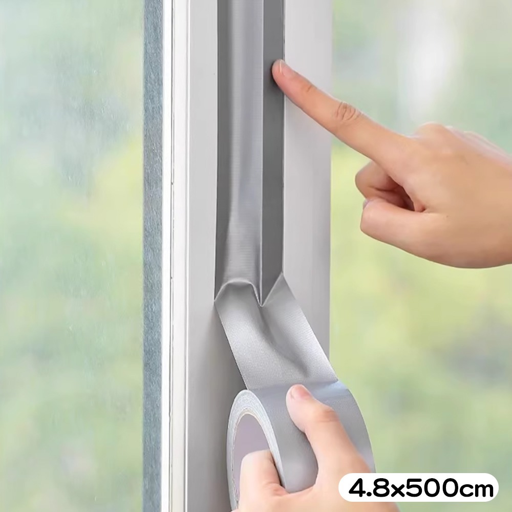 防風門窗密封膠帶4.8x500cm/捲 SIN7357 防風膠帶 門窗膠帶 冷氣膠布 防水膠帶 膠帶 防風防水 黏性強-細節圖7