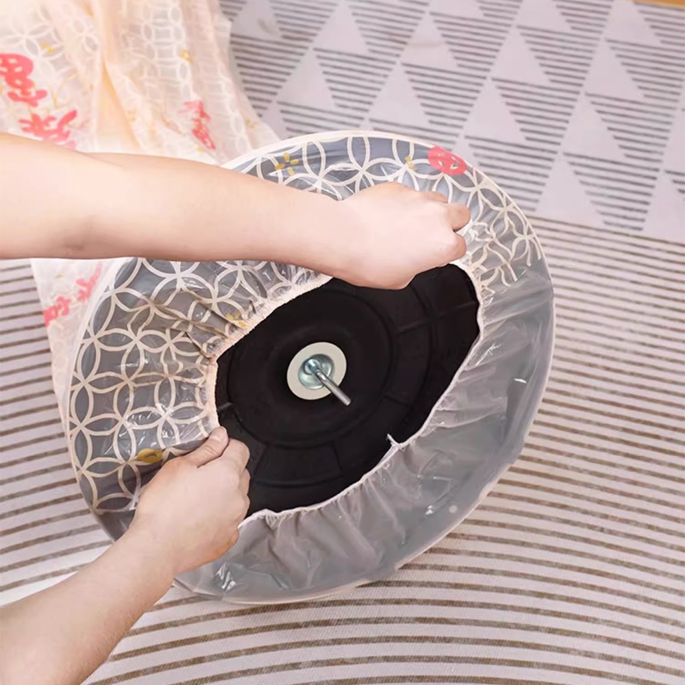 全包式落地風扇防塵罩【款式隨機】SIN6224 風扇罩 直立式風扇防塵罩 落地風扇防塵罩 風扇防塵罩-細節圖5