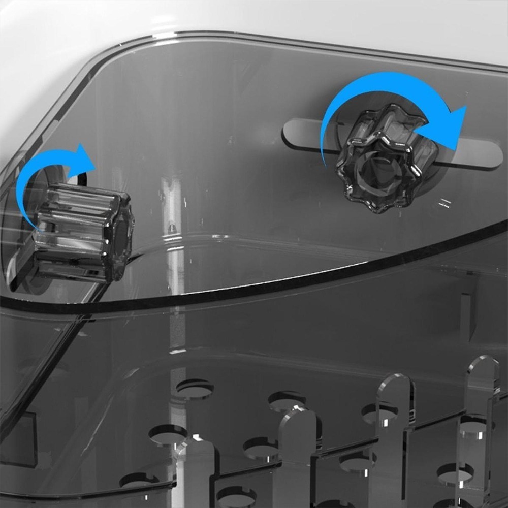 吸盤水槽瀝水收納架 SIN6241 收納架 海綿架 瀝水架 瀝水收納架 水槽收納架 廚房收納 浴室收納 轉角收納架-細節圖4