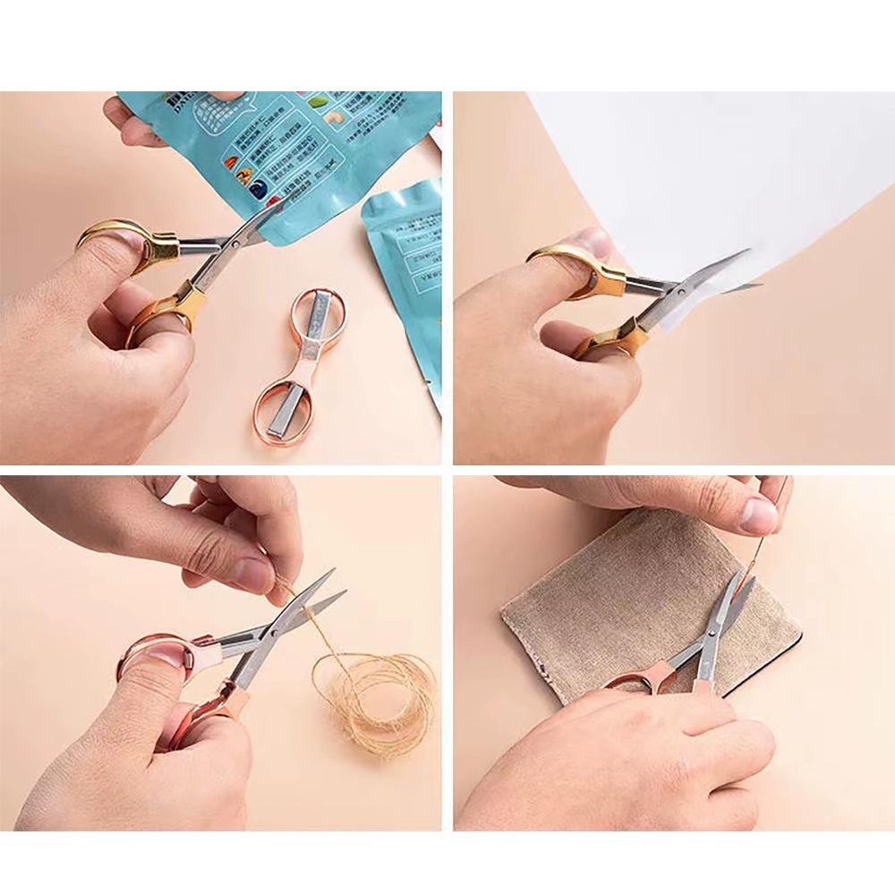 拉伸旅行剪刀【顏色隨機】SIN6920 拉伸剪刀 旅行剪刀 剪刀 小剪刀-細節圖7