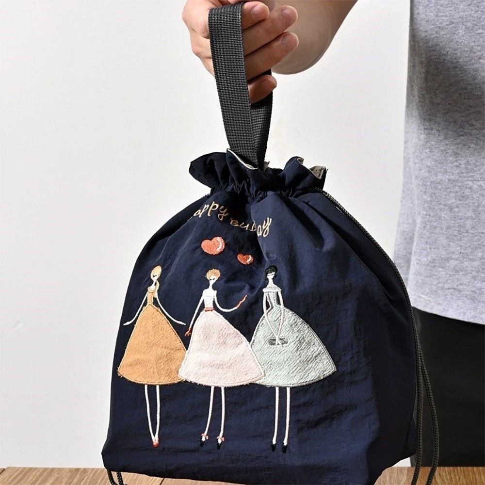 LADY手提抽繩保溫袋 BLA8864 便當袋 保溫袋 手提袋-細節圖9