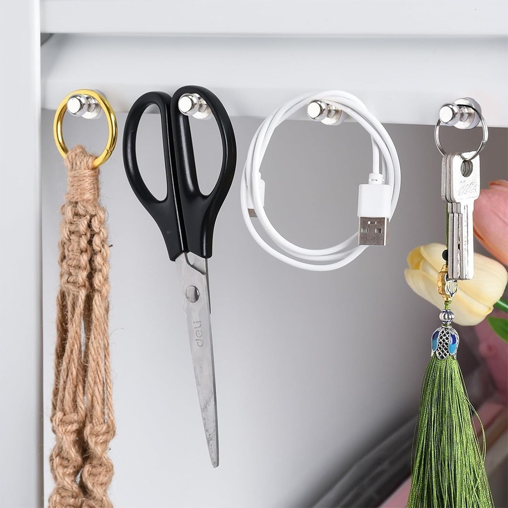 強力磁鐵圖釘10入/組 SIN9324 磁鐵圖釘 辦公用品 文具 磁鐵 圖釘-細節圖8