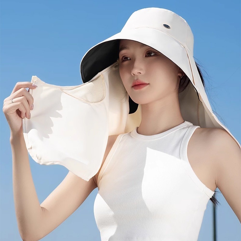 防曬面罩漁夫帽 SA650 漁夫帽 遮陽帽 防曬帽-細節圖8