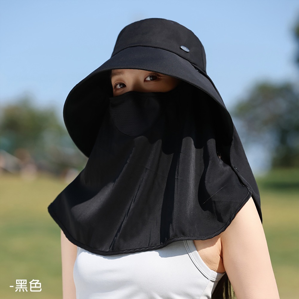 防曬面罩漁夫帽 SA650 漁夫帽 遮陽帽 防曬帽-細節圖10