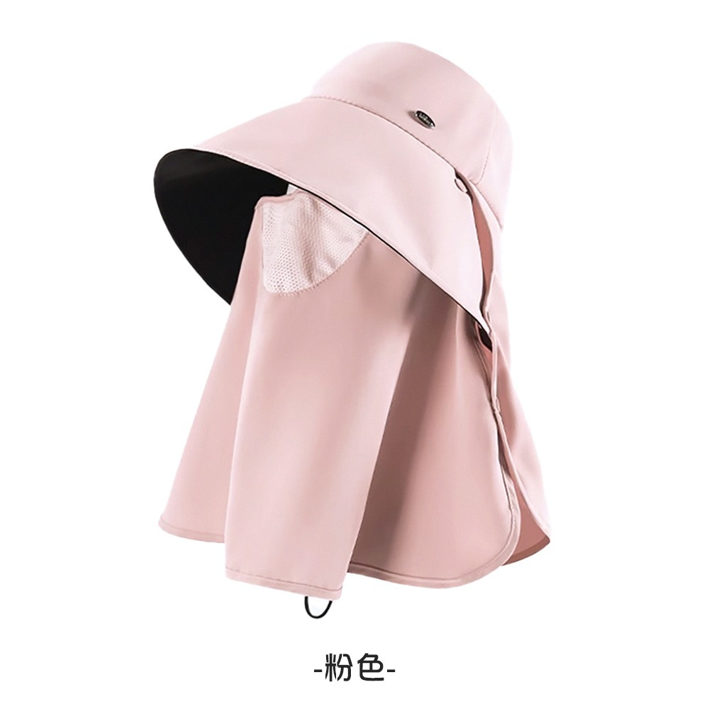防曬面罩漁夫帽 SA650 漁夫帽 遮陽帽 防曬帽-規格圖11