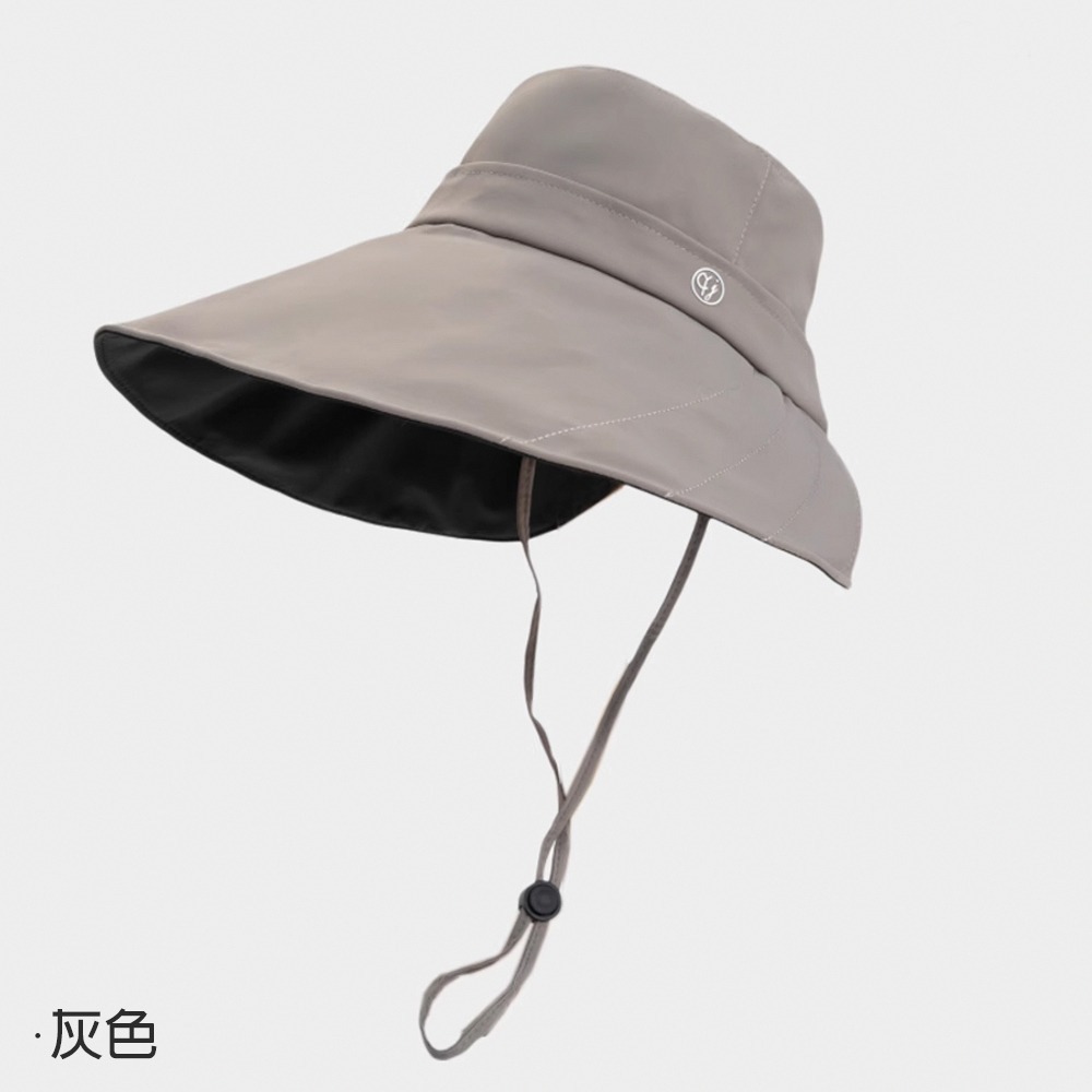 寬帽沿黑膠防曬帽 SA307 防曬帽 遮陽帽 黑膠防曬帽 漁夫帽 寬沿帽-規格圖11