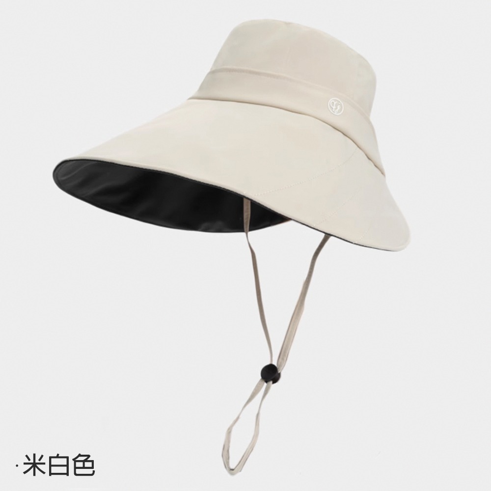 寬帽沿黑膠防曬帽 SA307 防曬帽 遮陽帽 黑膠防曬帽 漁夫帽 寬沿帽-規格圖11