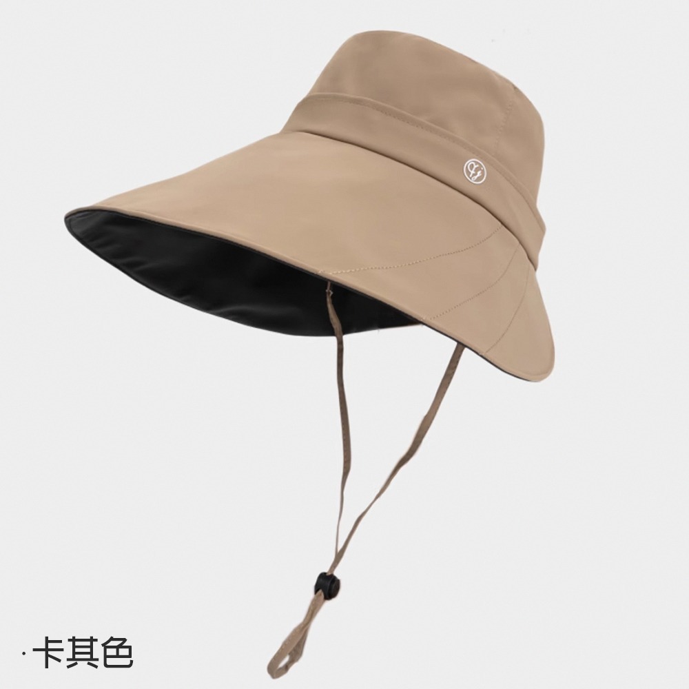 寬帽沿黑膠防曬帽 SA307 防曬帽 遮陽帽 黑膠防曬帽 漁夫帽 寬沿帽-規格圖11