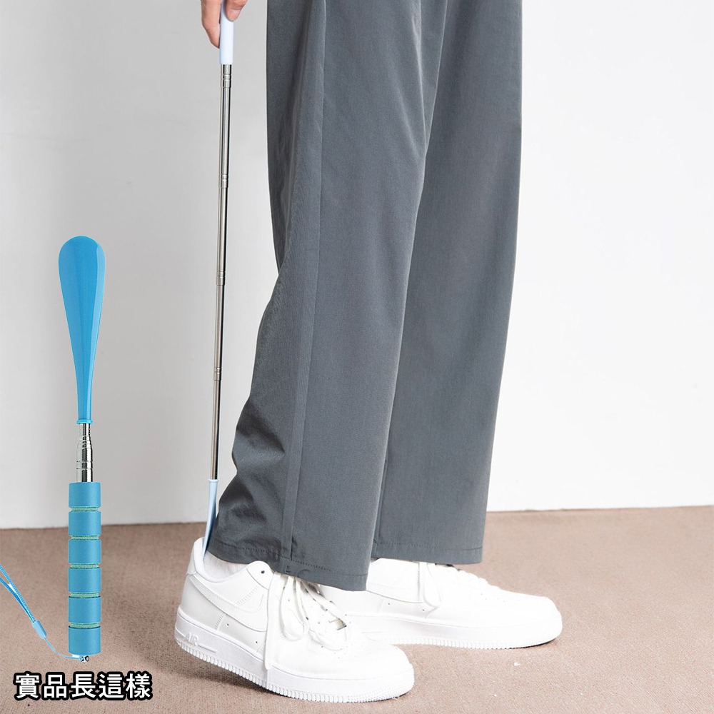 不鏽鋼可伸縮鞋拔【顏色隨機】SIN7316 鞋拔 伸縮鞋拔-細節圖9