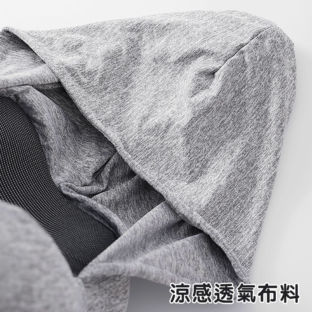 連帽記憶棉頸枕 F50 旅行U型枕 午睡枕 U型枕 出國頸枕 護頸枕 飛機枕 記憶棉頸枕 旅行頸枕-細節圖5