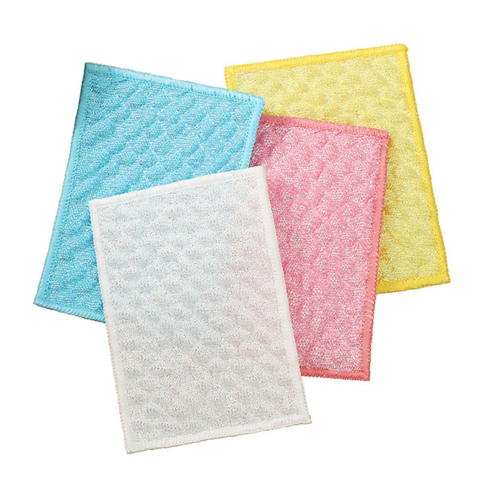 彩色雙面去污洗碗布【顏色隨機出貨】CSPPB 洗碗布 洗碗巾-細節圖2