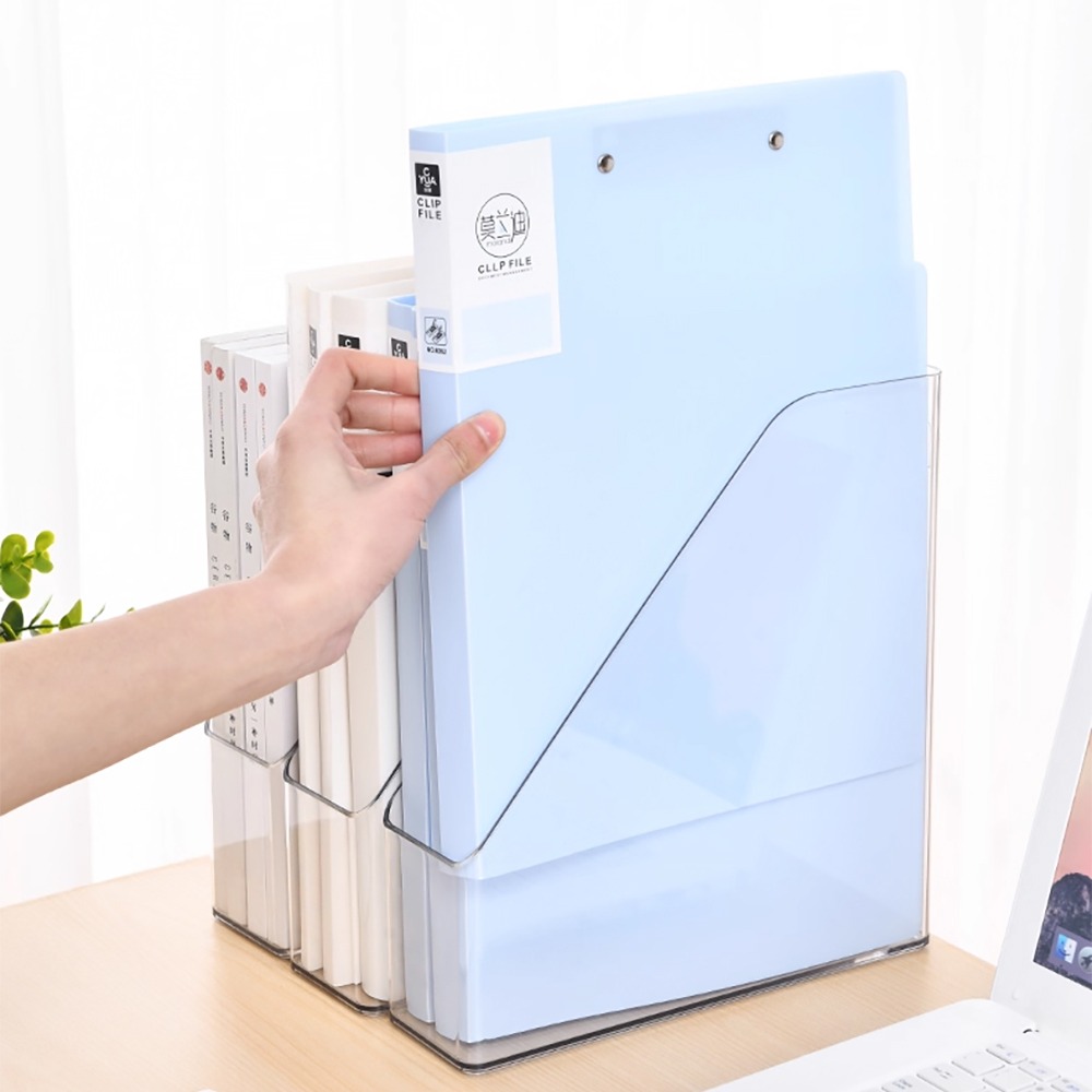 保鮮膜收納盒 EJ3266 文件盒 斜口收納盒 桌面收納盒 收納 收納盒-細節圖11