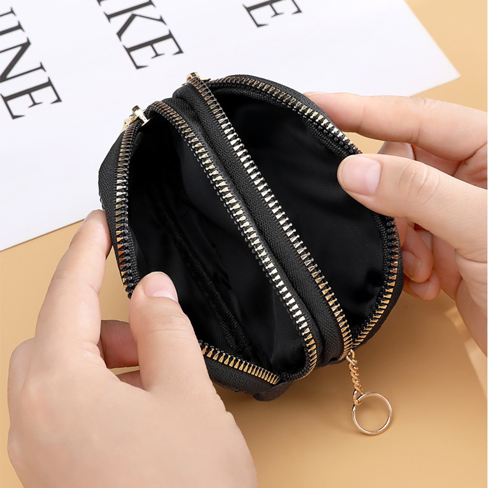 菱格雙層零錢包 SIN8804 零錢包 隨手包 化妝包 拉鍊零錢包-細節圖8