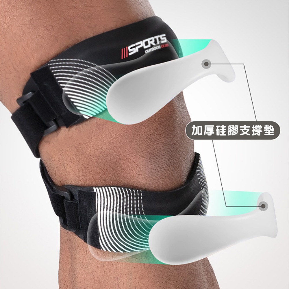 X型硅膠固定護膝【單只入】HX149 護膝-細節圖4