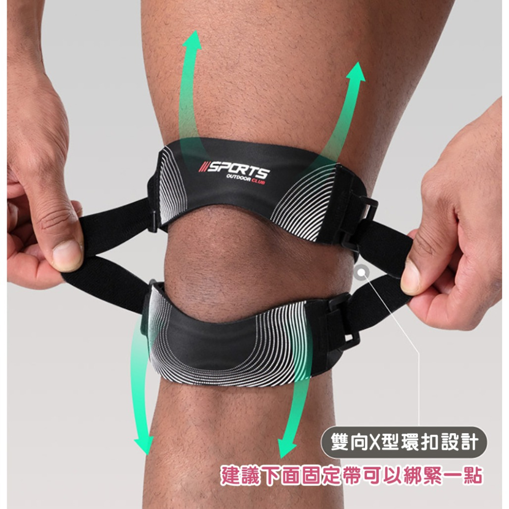 X型硅膠固定護膝【單只入】HX149 護膝-細節圖6