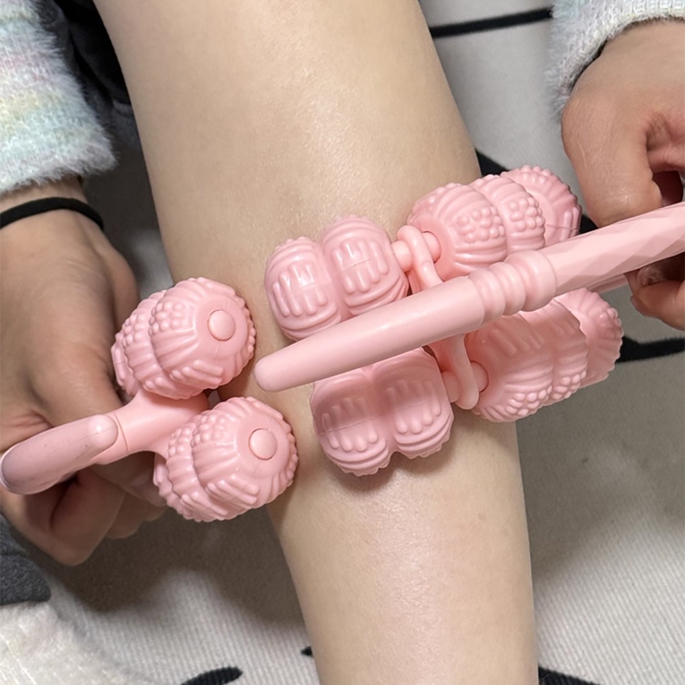 32輪腿部環形按摩器【顏色隨機】SIN8676 按摩器 腿部按摩器 筋膜按摩 按摩滾輪-細節圖9