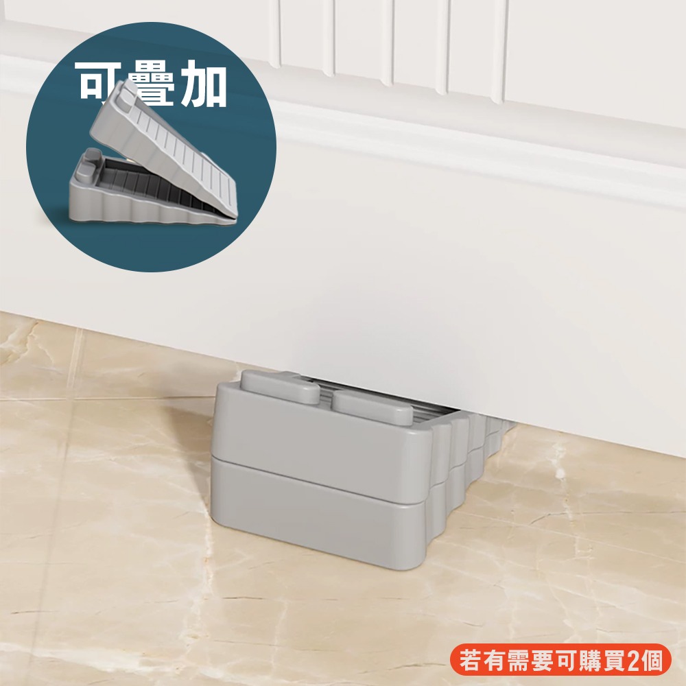 防夾手防風門擋 SX8977 可疊加雙向阻門器 房間門塞免釘防反鎖 寶寶兒童安全防撞 TPR耐磨門卡-細節圖8