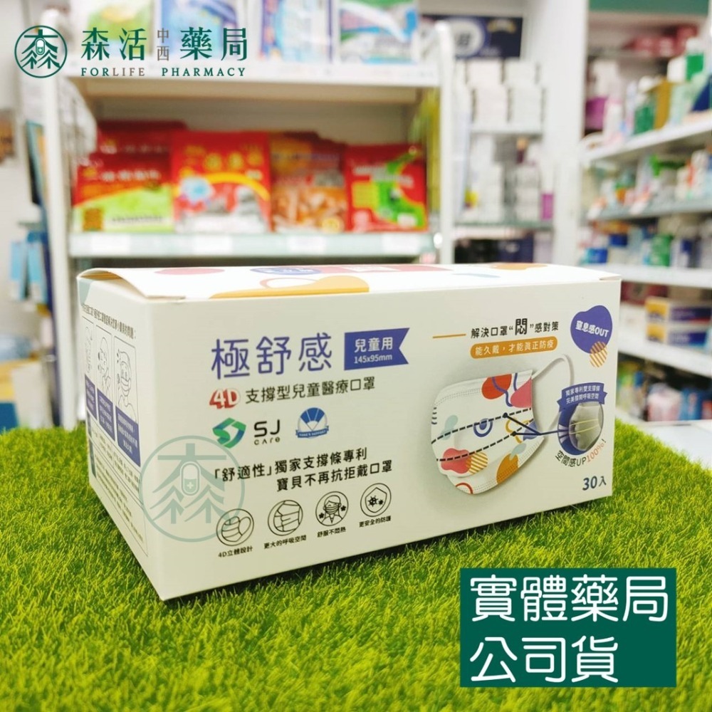 藥局💊現貨_4D 極舒感 支撐型醫療口罩  30入/50入-細節圖3