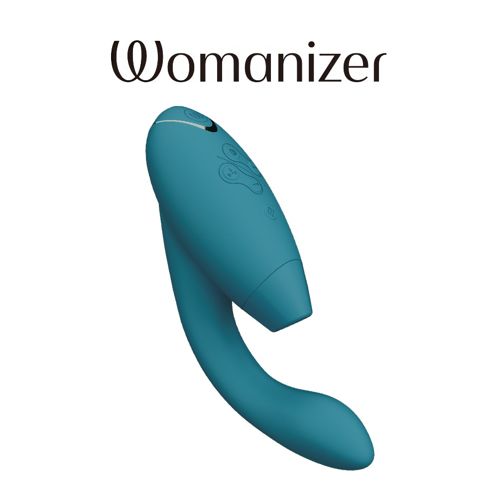 德國 Womanizer Duo2 震動吸吮愉悅器 | 深綠-細節圖2