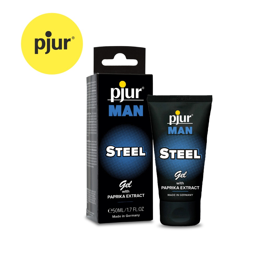 德國pjur 碧宜潤 MAN STEEL Gel 鋼鐵英雄男性活力保養凝膠-細節圖2