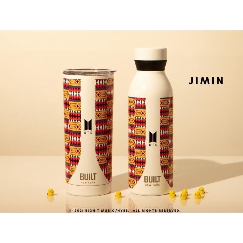 特惠組 買1送1 BTS x Built NY 官方授權 聯名款 輕量運動水杯 水壺組合 隨行杯 保溫瓶 防彈少年團-細節圖4