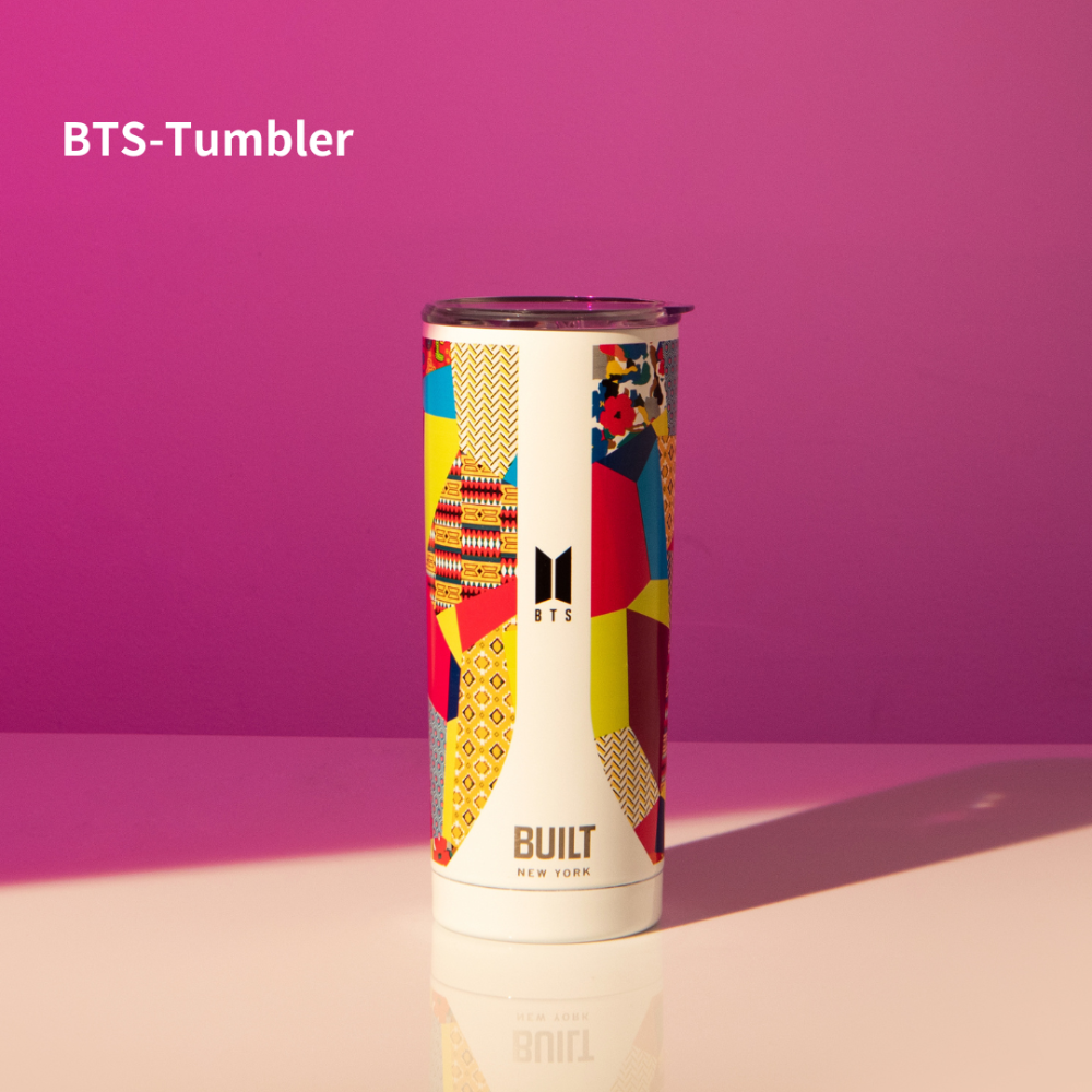 Built NY x BTS 官方授權聯名輕量水杯 隨行杯 保溫杯 紀念款 情人節 禮物-細節圖2
