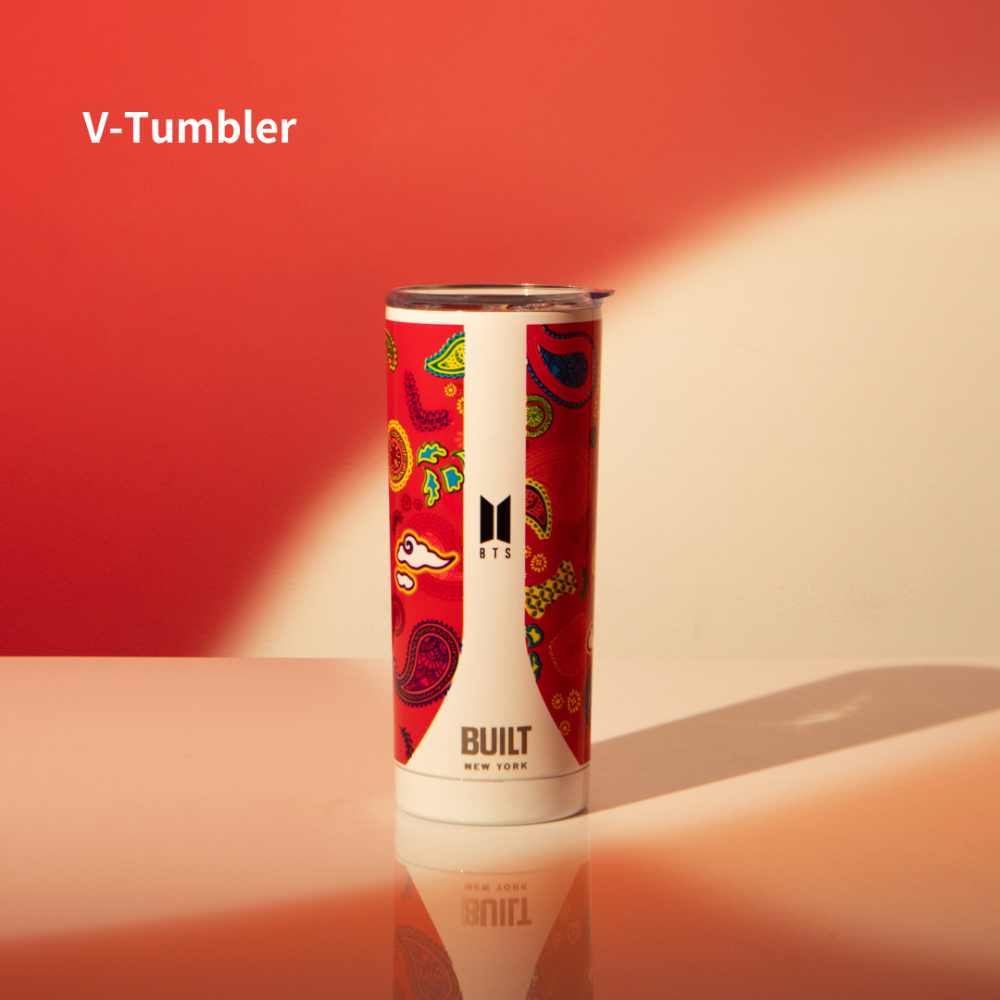 Built NY x BTS 官方授權聯名輕量水杯 隨行杯 保溫杯 紀念款 情人節 禮物-細節圖3