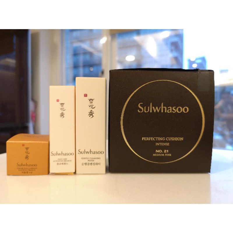 Sulwhasoo雪花秀 臻顏逆齡氣墊粉霜(SPF50+ PA+++)  15g*1 #21 加送 旅行組-細節圖9