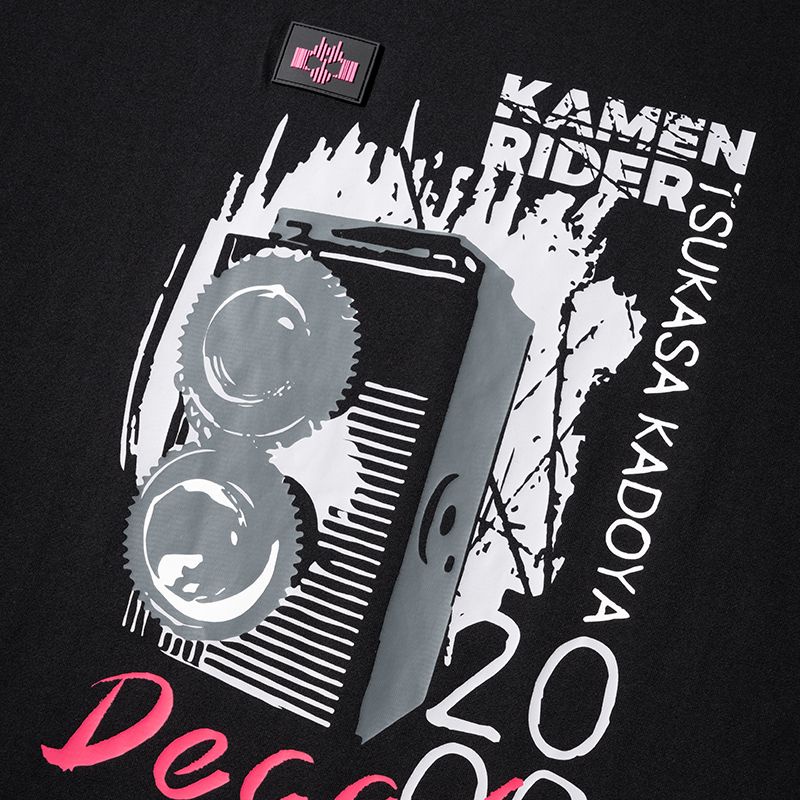 🏍正版 23年新款 假面騎士 Decade 周邊上衣 假面騎士 帝騎 印花 純色 短袖T恤-細節圖6