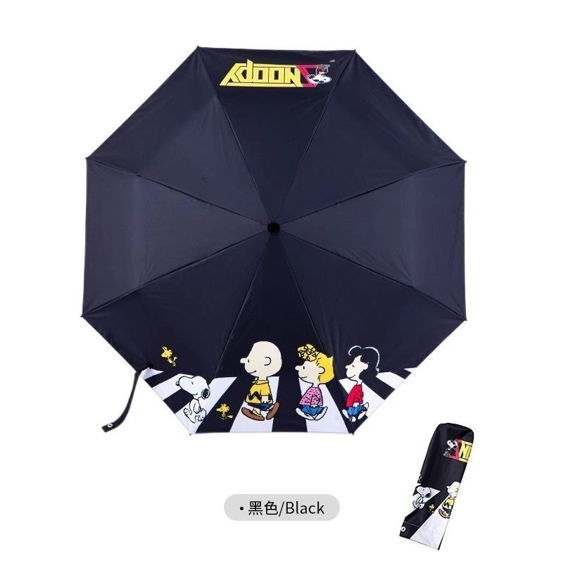 ☂️ 官方正品 Snoopy 史努比 太陽傘折疊 防曬 防紫外線 晴雨兩用 學生 遮陽 禮物 交換禮物 雨傘-規格圖1