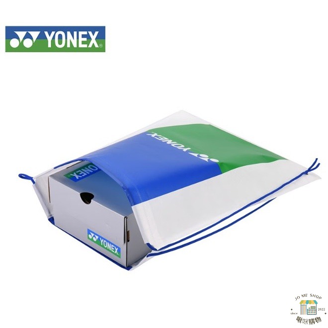 🏸Yonex yy  網羽毛球 鞋袋 運動防水塑料 抽繩袋 穿繩收納袋 衣物 束口袋 濕衣服 YOBC1068CR-細節圖3